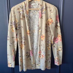 Floral cardigan